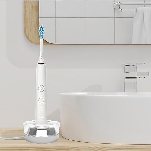 Miniatura 6 de Base de cargador de repuesto para cepillo de dientes eléctrico compatible con Philips Sonicare HX9300 HX9900 Series Base de carga inductiva portátil