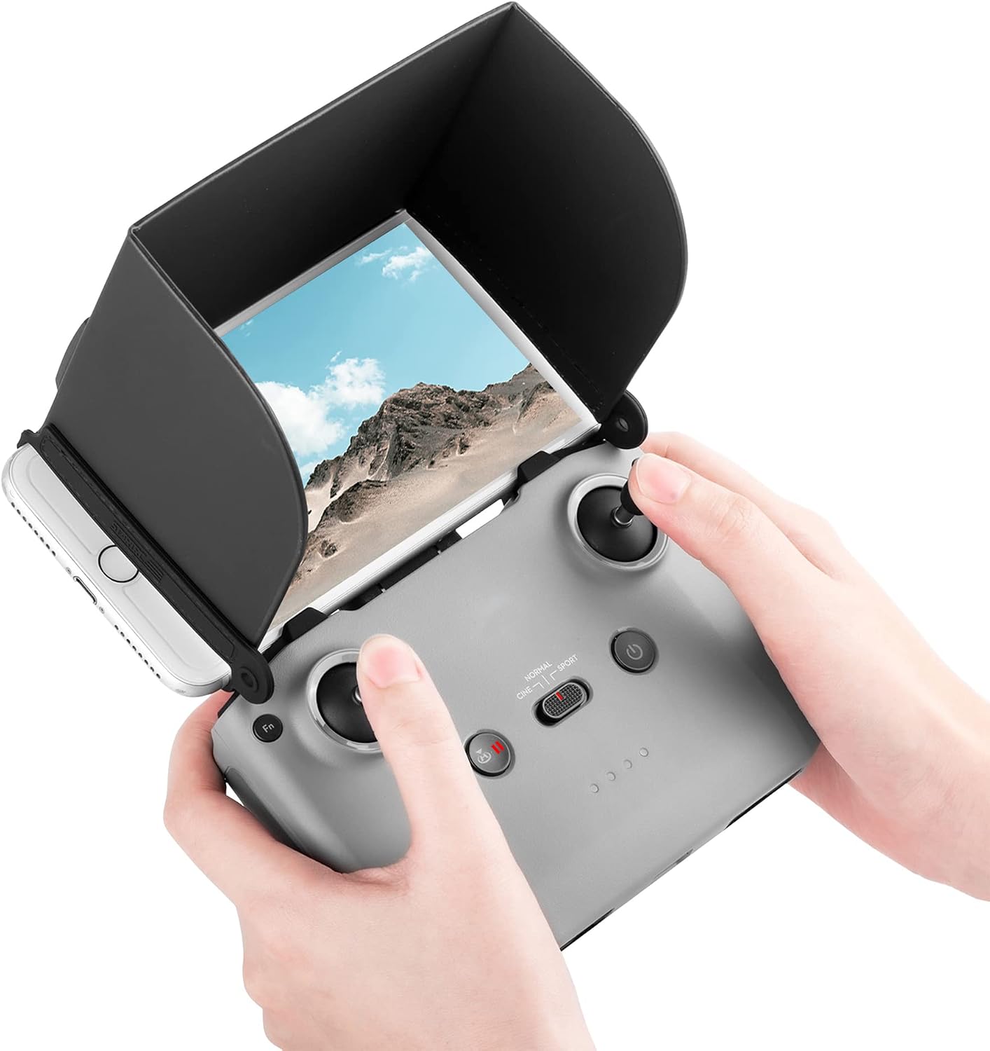 TOMAT Mavic Mini SE Sun Hood Sunshade for DJI Mini 3 Pro/Mavic Mini 2/Air 2S /Mavic Air/Mavic 2/Osmo Mobile 4 Controller Accessories