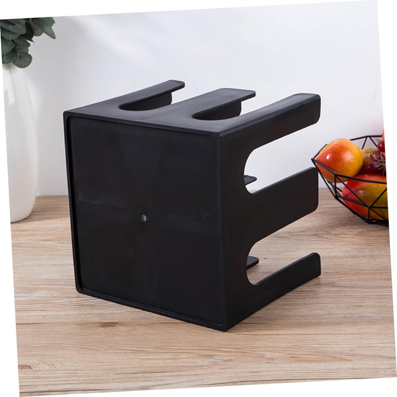 Disposable Paper Cup Storage Holder Versatile Desktop Cup Dispenser Rack for Coffee Tea and Drinks Compact Design with Capacity for Home and Office Use
