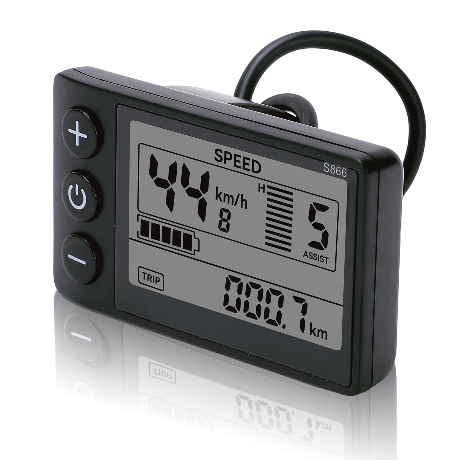 Amazon.com : Electric Bike LCD Display Meter, 24V 36V 48V E