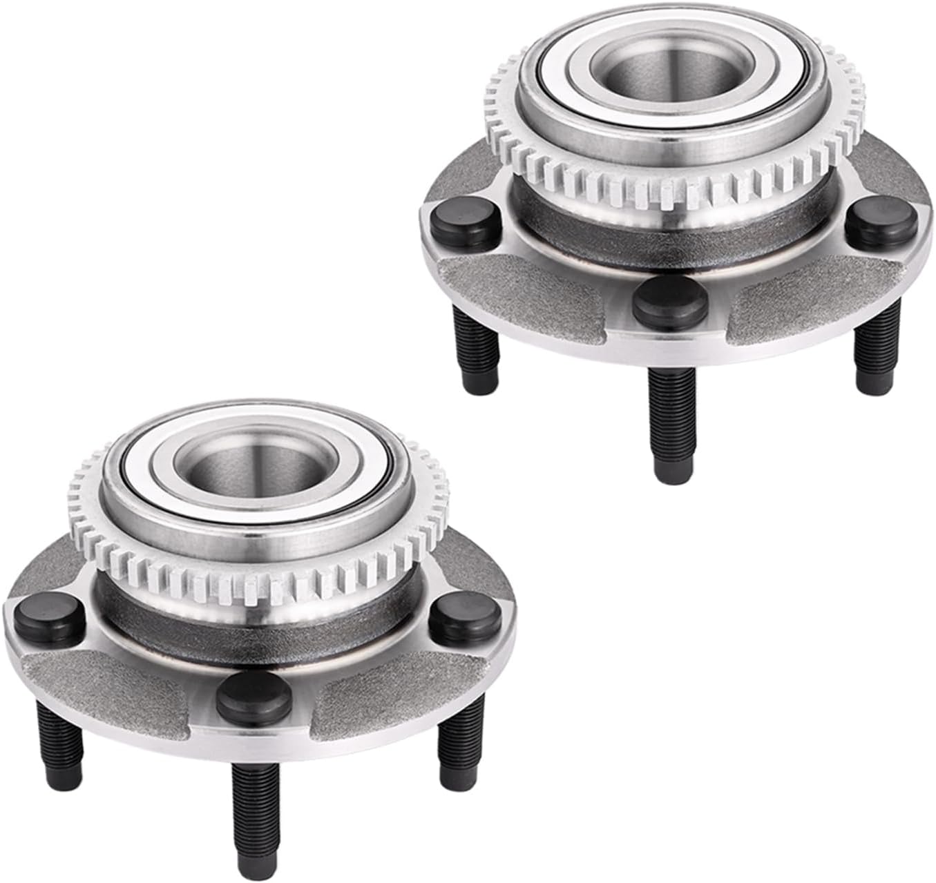 PM Auto Front Wheel Hub Bearings Assembly Replacement for 1994-2004 Ford Mustang, Wheel Bearing Hubs Pair of 2