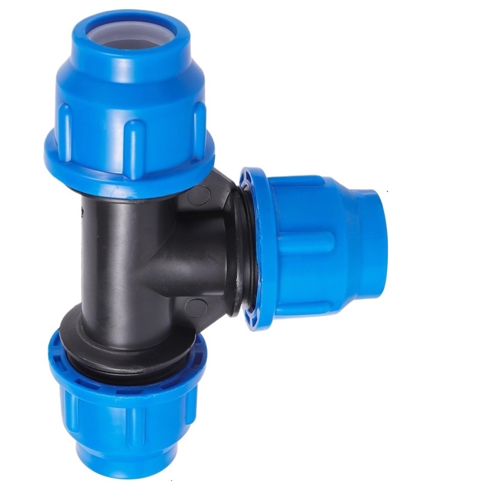 Ydmhylai Tee 20-50Mm Pvc Pe Tube Water Splitter, Quick Valve Connector For Garden Irrigation, Portable Easy Clean(,25Mm)