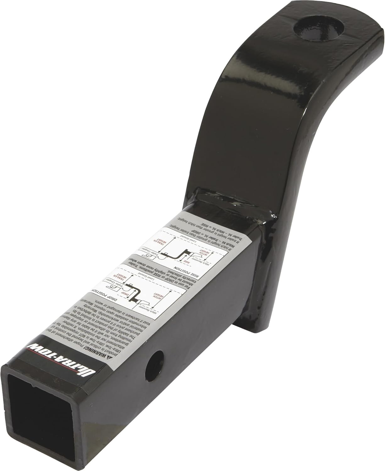 Ultra-Tow Hollow Steel Ball Mount - Class IV, 4in. Drop, 6,000Lb. Tow Weight, 8in. Shank