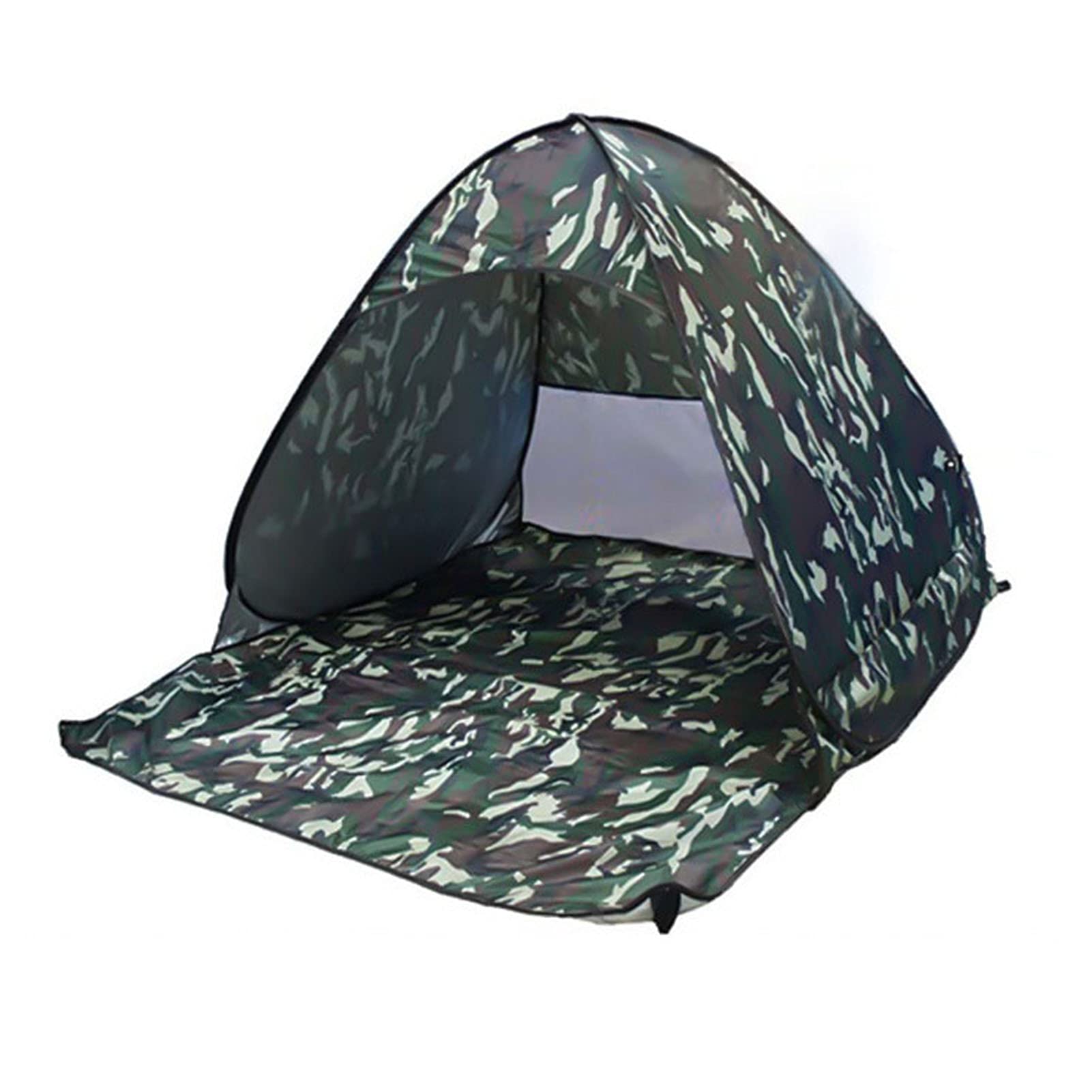 Carpa de Playa para 1-3 Personas Anti-UV Protección Solar Tienda de Playa Portátil, para Los Niños y Los Adultos, Playa, Acampando (Camuflaje)