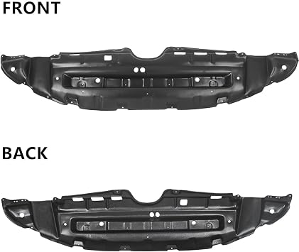 HECASA Front Engine Splash Shield Compatible with 2011-2020 Toyota Sienna
