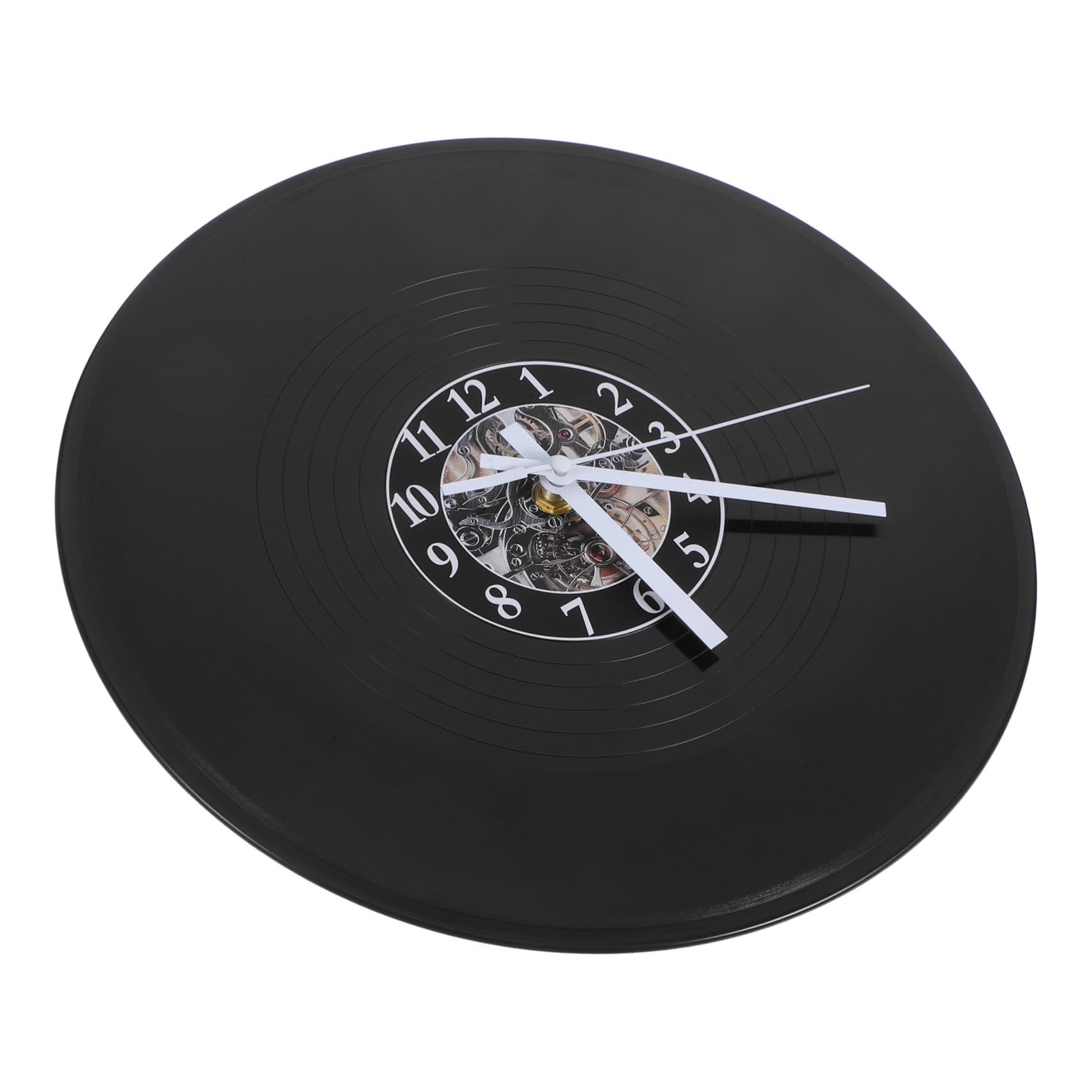 Horloge murale vinyle Gatuida design rétro haut de gamme pour salon et chambre