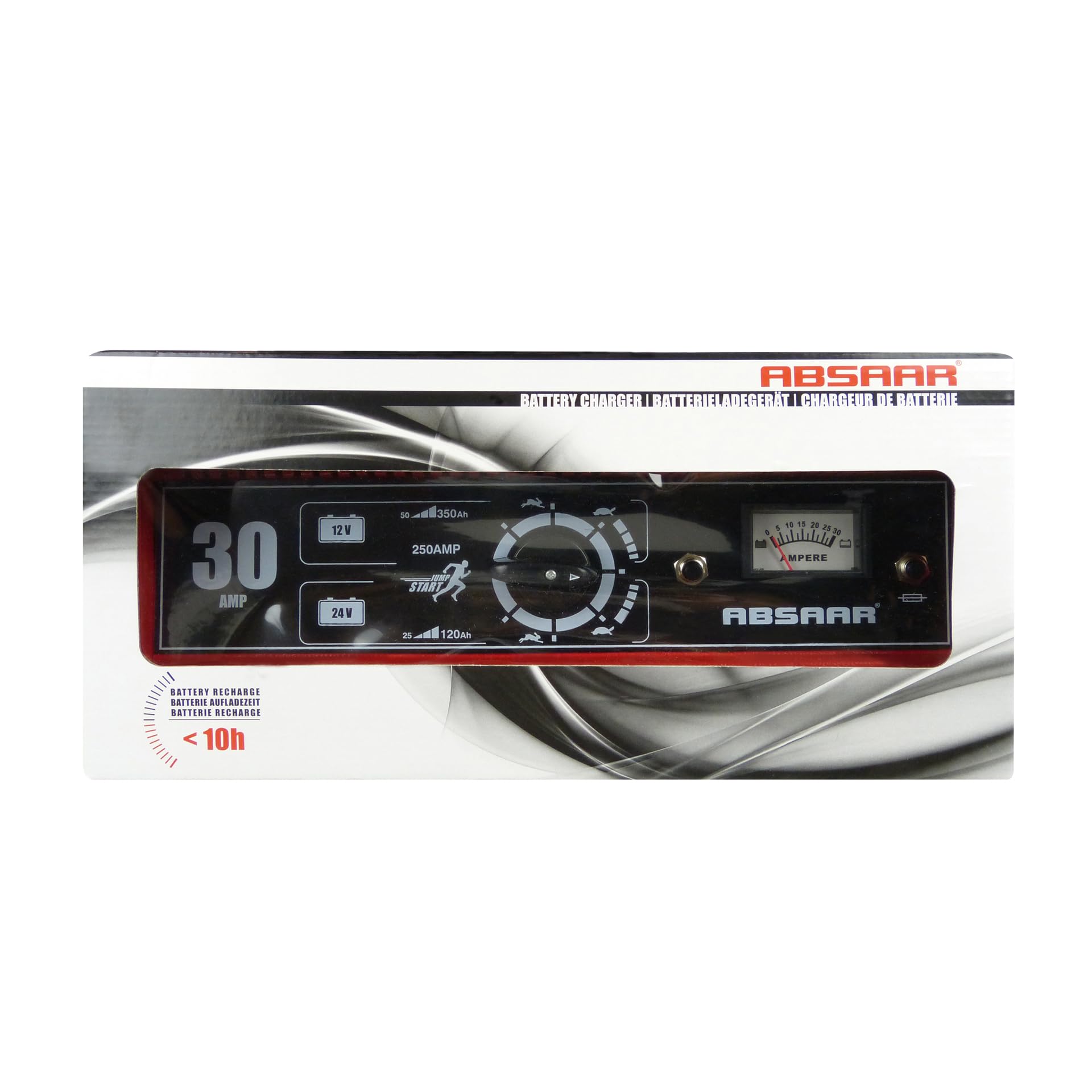 Absaar Auto Chargeur de batterie pour Voiture Camions Moto SH250