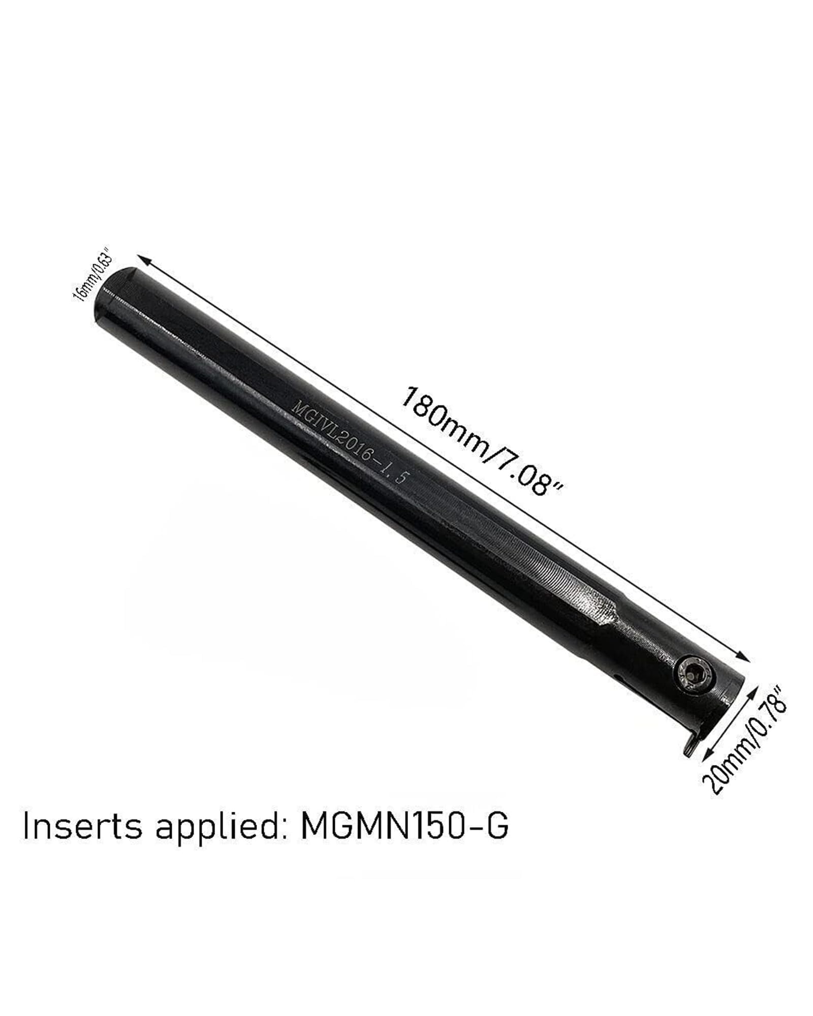 MGMN200-G LDA Lot De 10 Inserts En Carbure CNC Pour Tour De