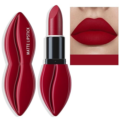 Miniatura 2 de Lápiz labial mate 2023, brillo de labios de terciopelo, 10 colores, hidratante de larga duración de 24 horas, impermeable, para cumpleaños, día de