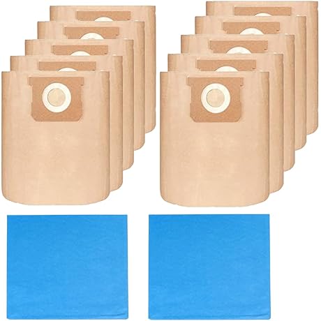 Shop Vac Dust Bags for 5-6 Gallon STANLEY Shop Vacs