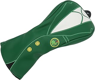 Hybrid Head Cover PU Leather Elastic Neckline Rainproof Wood Cover, Simple and Convenient Head Driver for Club Protection