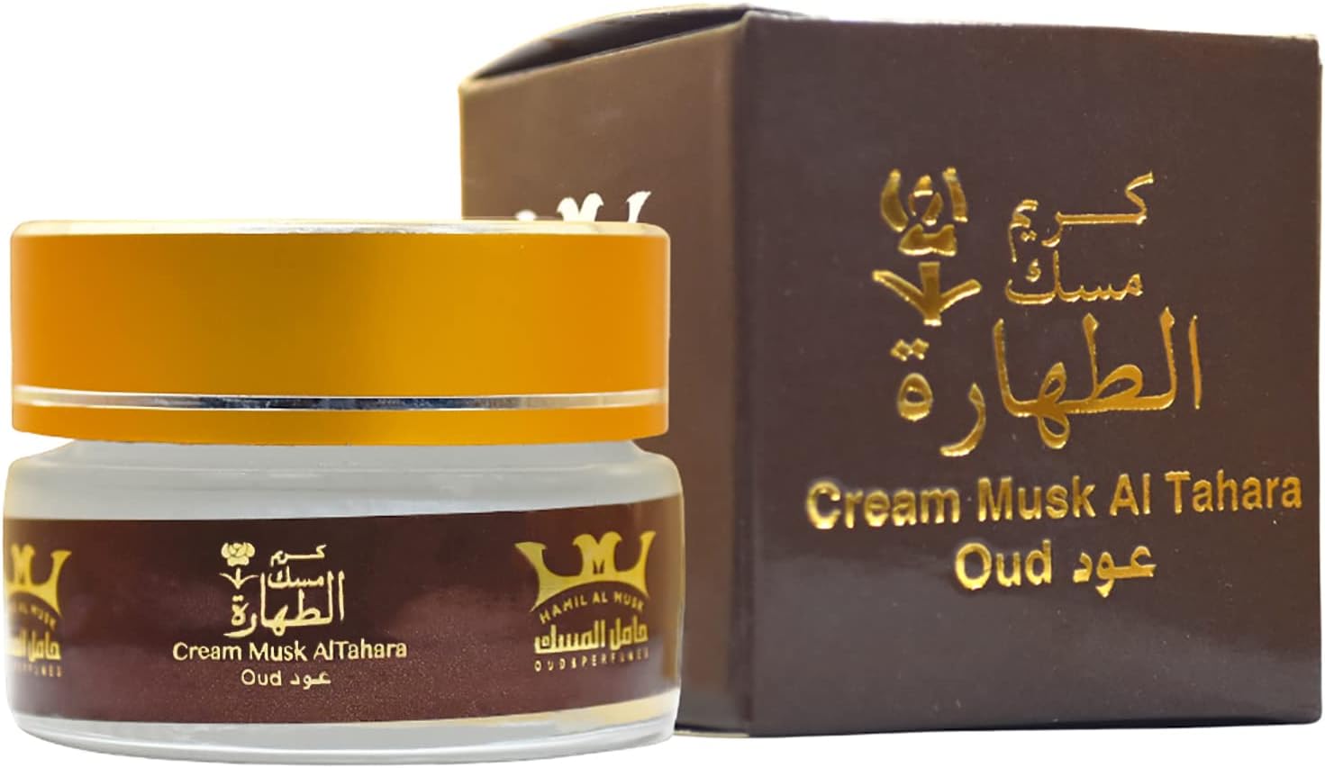 bonballoon Cream Musk Al Tahara Oud Saudi Arabian Arabic Hamil Al-Musk Al Musk Altahara For Women Makhmaryia Makhmaria ู
ุฎู
ุฑูุฉ (0.70 oz / 20 gm) (ูุฑูู
ู
ุณู ุงูุทูุงุฑุฉ ุนูุฏ)
