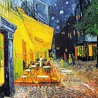 Amazon.co.jp: DecorArts - 「夜のカフェテラス」フィンセント・ファン