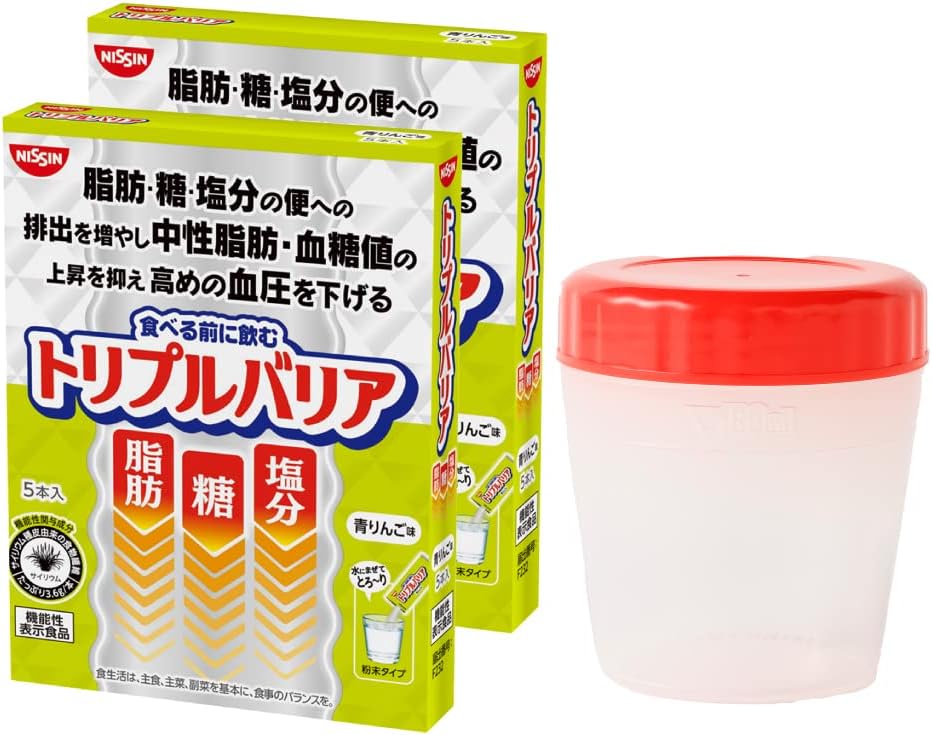 【シェーカー付き】日清食品 トリプルバリ