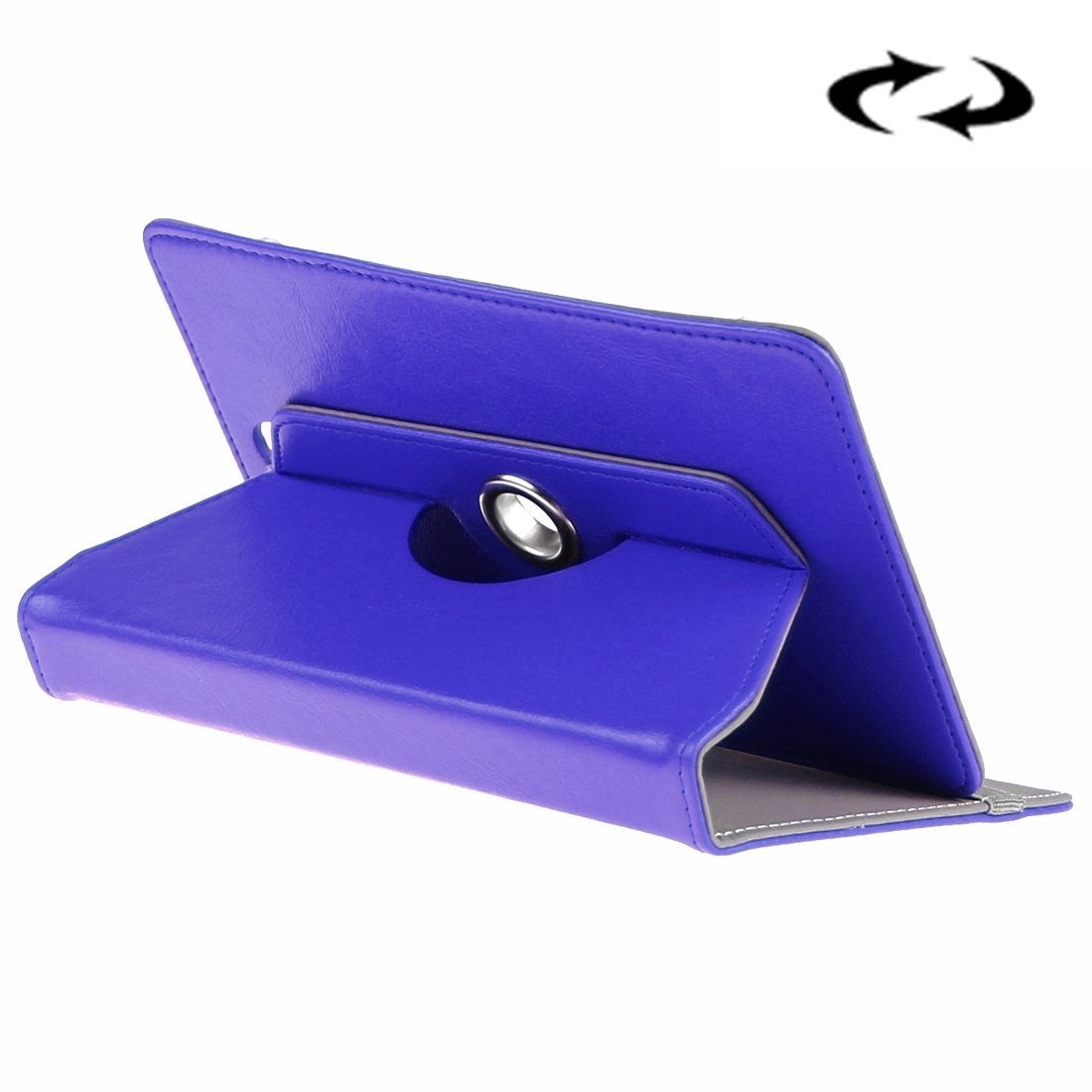 Tablet Case For ONDA V891w, Ramos I9s Pro & Win8, Colorfly I898W & I898A 9 Inch Tablets Leather Case Crazy Horse Texture 360 Degrees Rotation Protective Case Shell With Holder ( Color : Dark Blue )