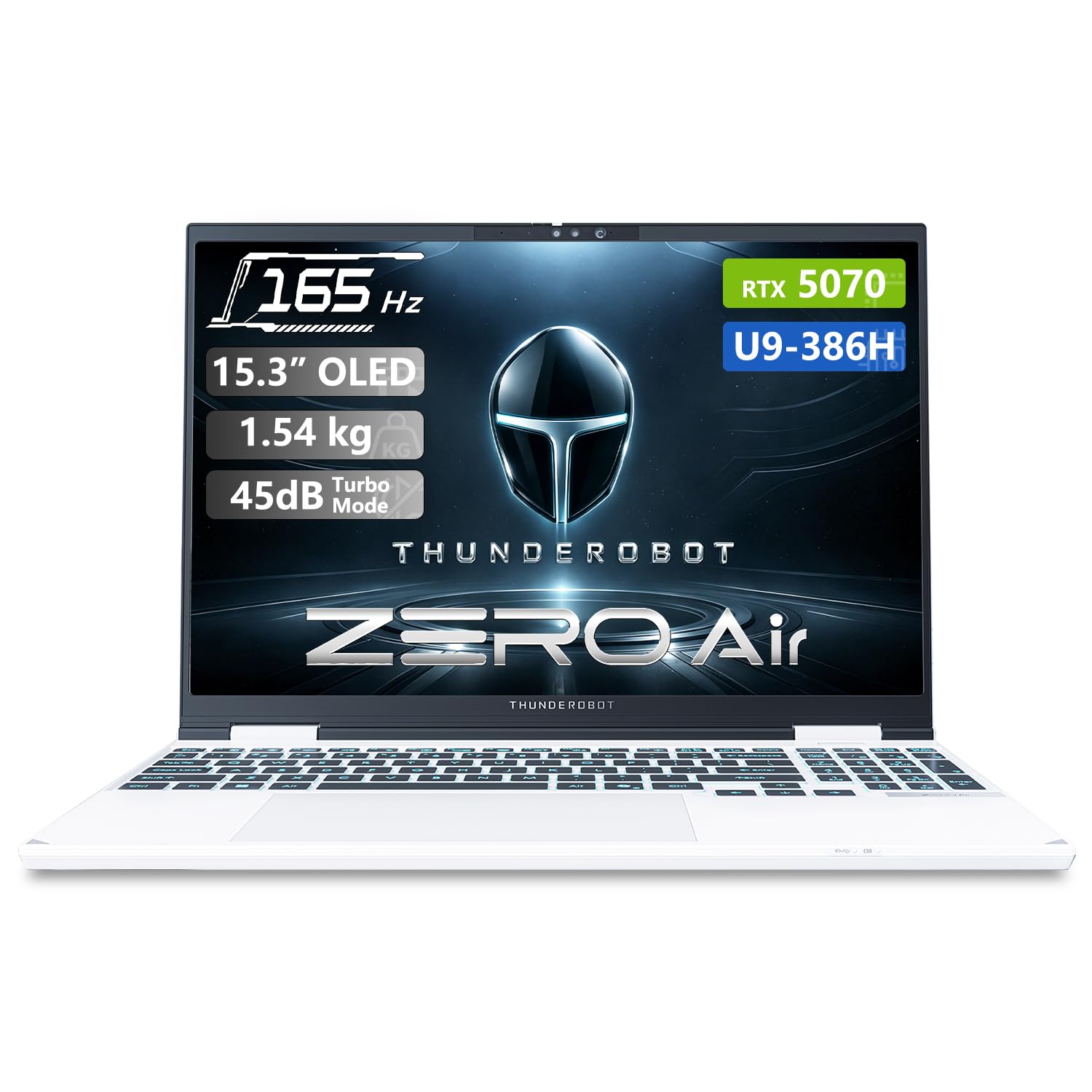 Zero Air 15 Ultra 9 386H RTX 5070 32GB DDR5 + 2TB Gaming Laptop