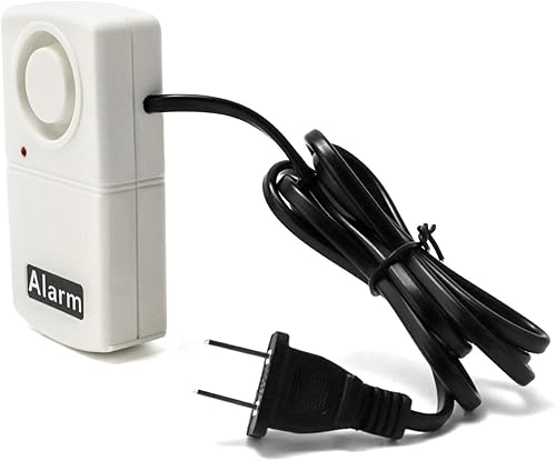 Miniatura 8 de QWORK Alarma de falla de energía, alarma de corte de energía automática de corte de energía de 120 db, indicador LED inteligente de sirena de