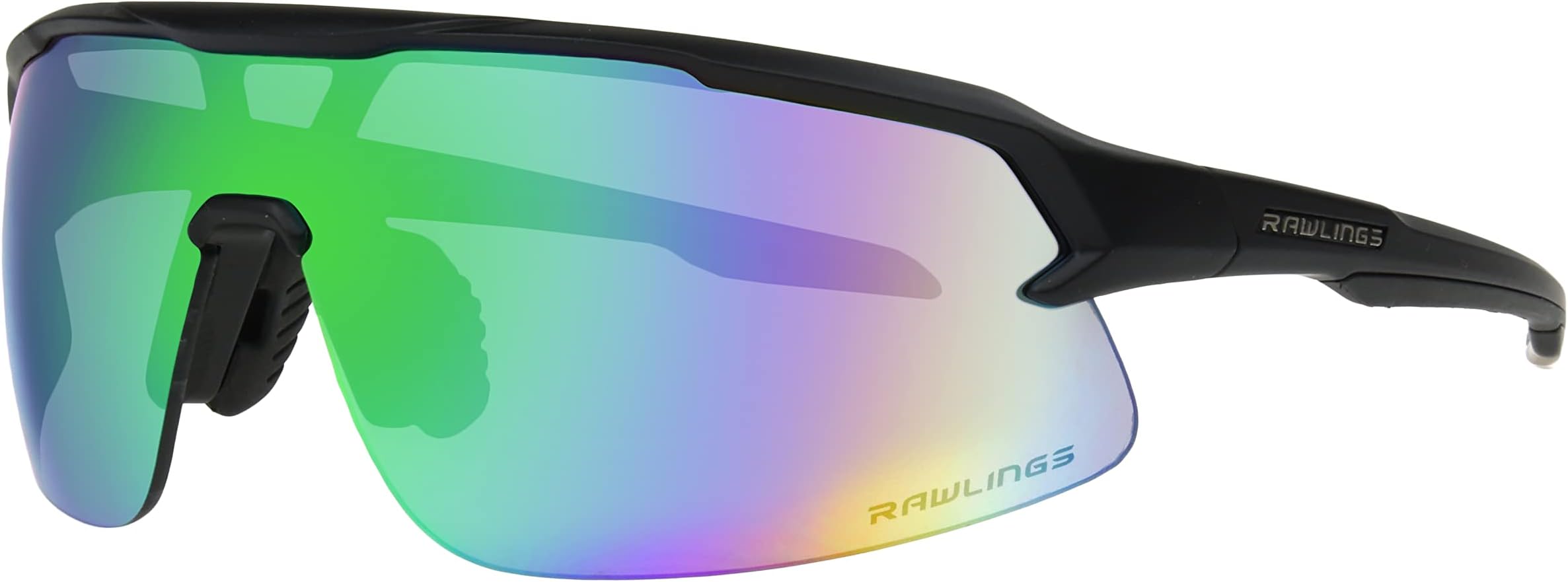 Rawlings Boys' Strike Zone Sunglasses Shield, Matte Black, 81mm