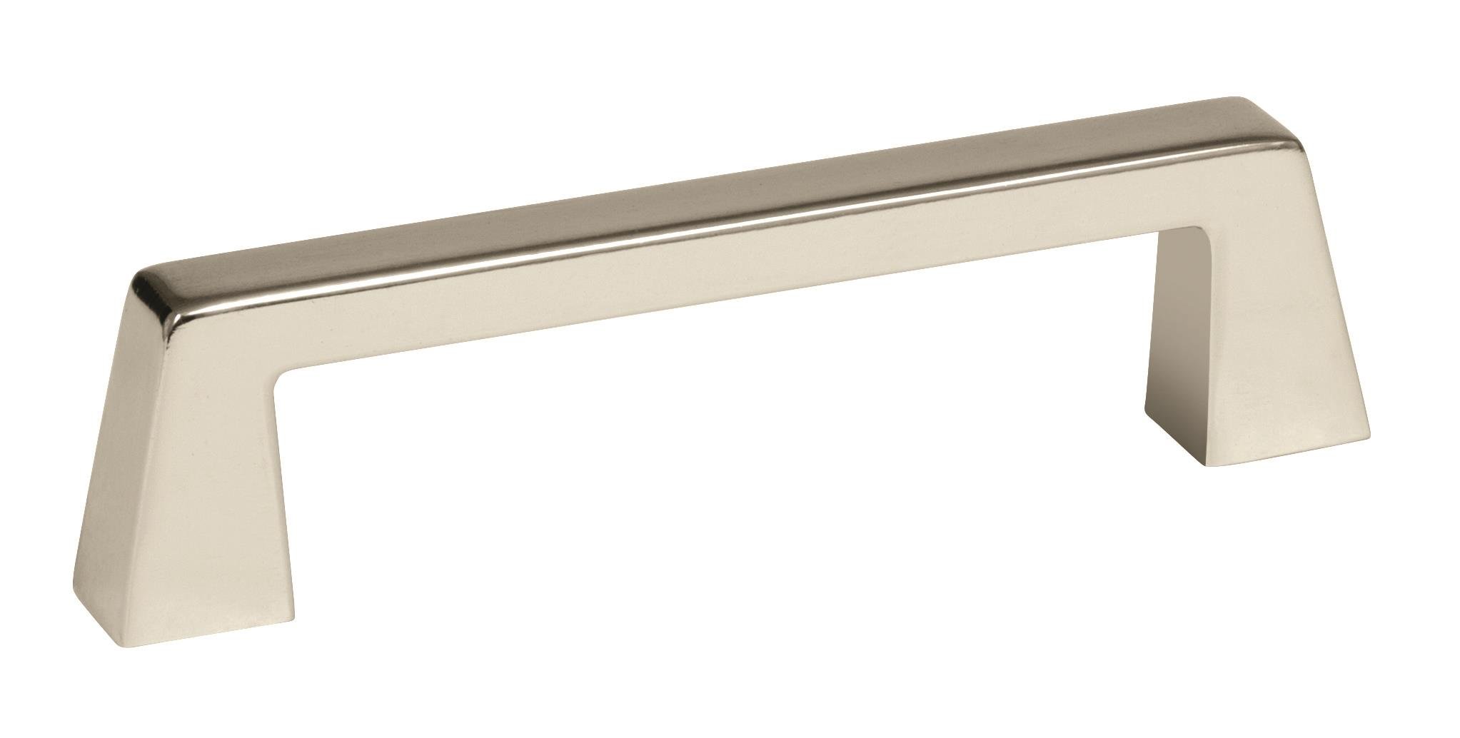 Amerock 3-3/4" Blackrock Polished Nickel Drawer Pull