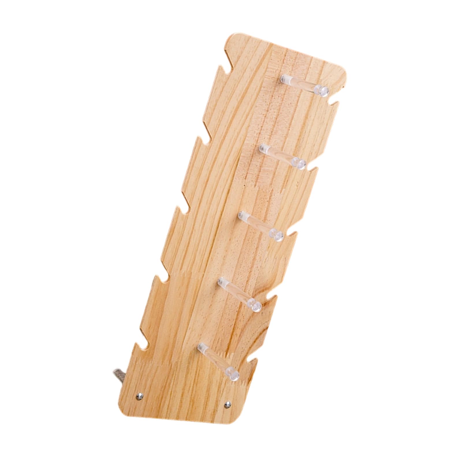 YROHGKPN Stylish Vertical Holder Display Rack for Eyewear Display Efficient Storage Space Saving Wood Easy Assembly Multi Functional Organiser