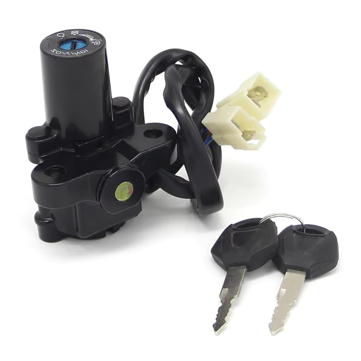 Compatible with for XVS1300CU for Stryker 2011-2017 Motorcycle Ignition Start Switch Lock 3D8-82501-01 3D8-82501-00 Ignition Key Switch
