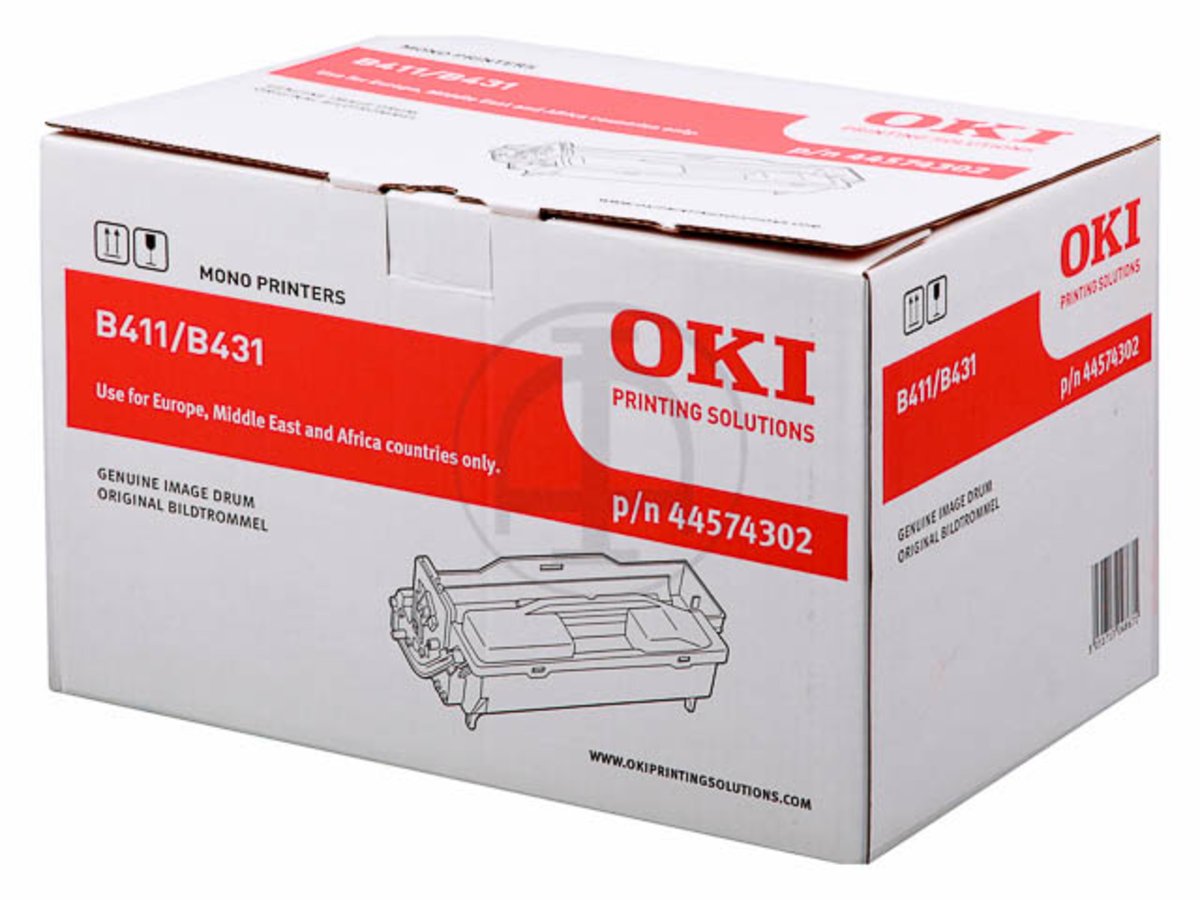 Tambour (OPC) De Marque OKI 44574302 44574302B411-1x Tambour (OPC) Noir - 25000 Pages