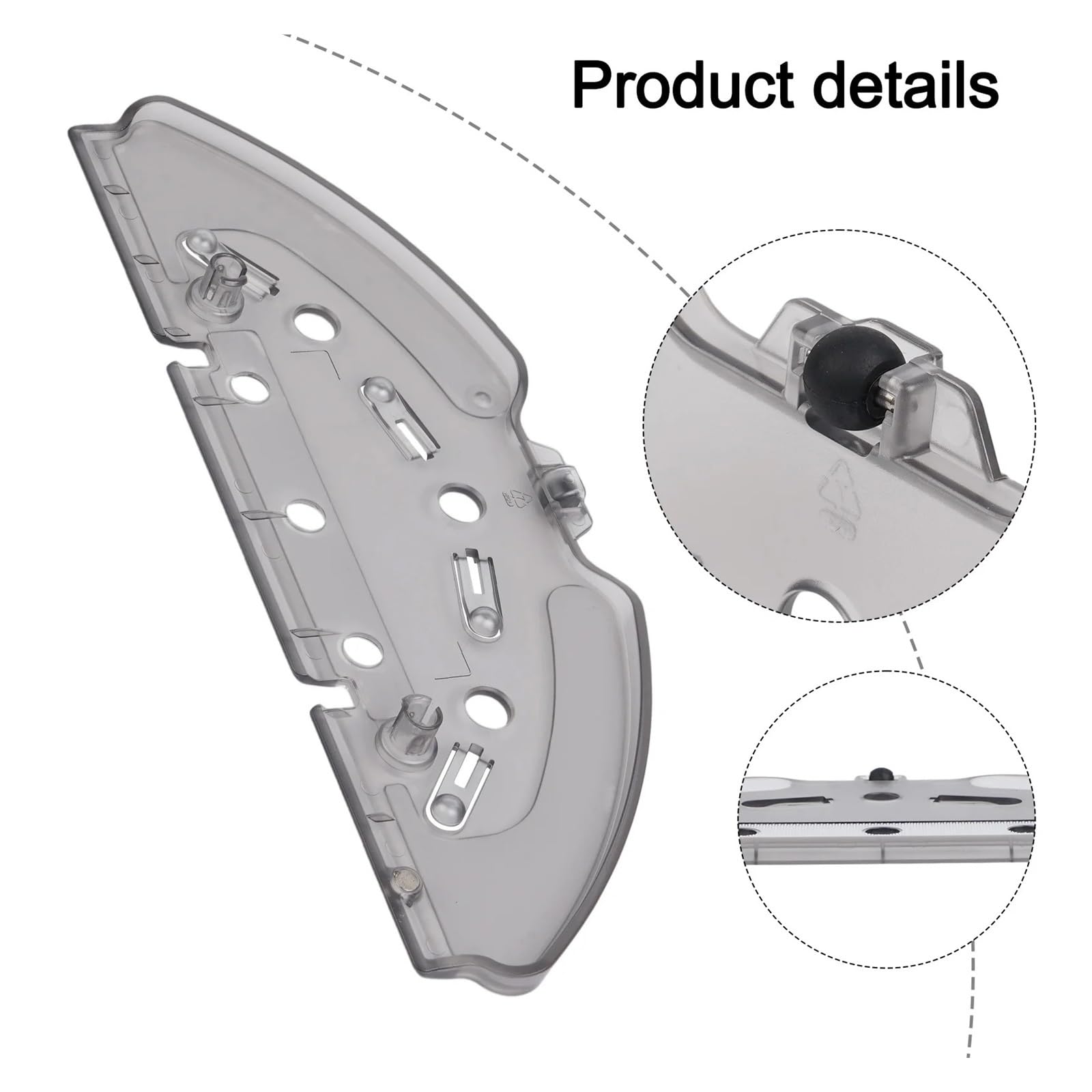 Soporte for paño de fregona, Compatible con Tapo, Robot aspirador RV20, accesorio de repuesto de plástico, accesorio seguro, fácil de instalar