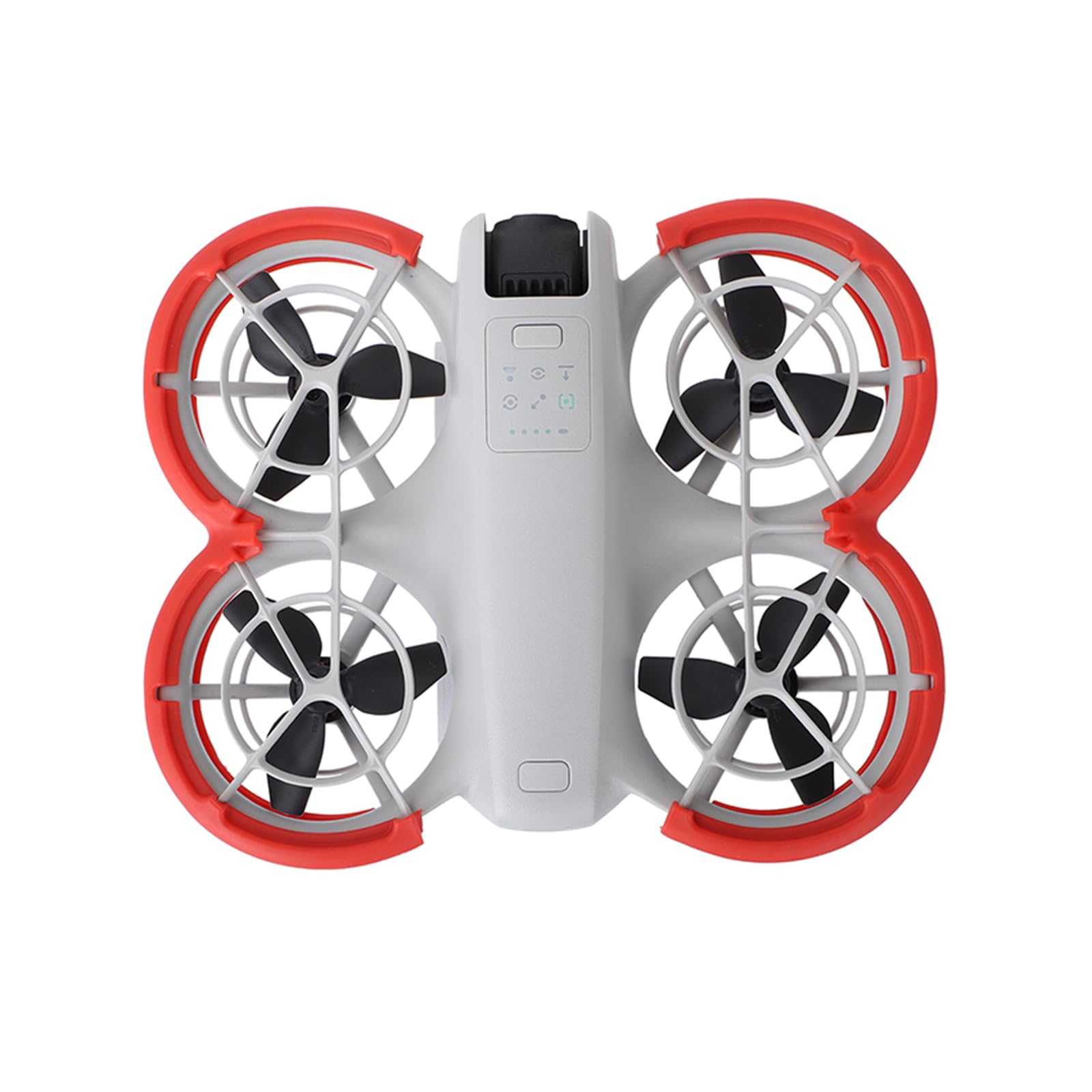 Propeller Protective Guard Bumper Ring for DJI NEO Drone Propeller Guard Anti-Collision Anti-Scratch Protection Ring (Red) - Image 4