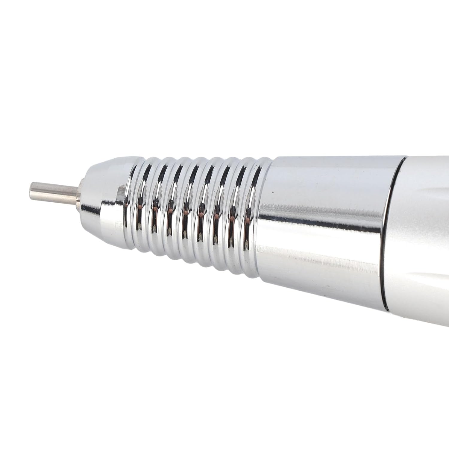 Nail Drill Handpiece, Nail Drill Replacement Handpiece 30,000RPM Portable Nail Drill Accessories with Low Noise for Pedicure and Manicure Nail Drill (Silver)