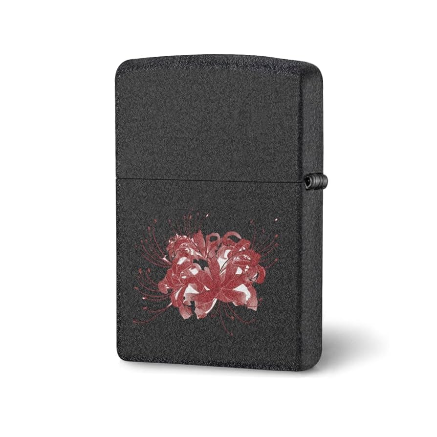 Amazon.co.jp: ジッポライターケース 彼岸花 花柄 両面印刷