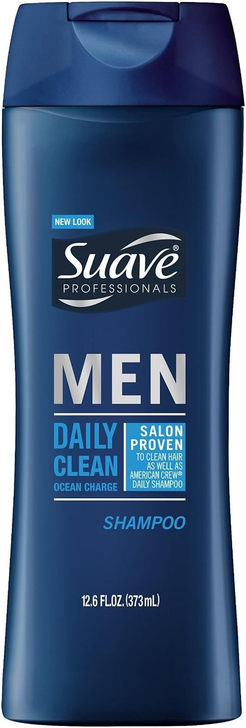 Men Professionals Shampoo, Daily Clean Ocean Charge 12.6 oz (Pack of 4)