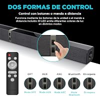HoYLluDLL 2.0 TV Soundbar 32 Inch 2in1 Szétválasztható Hangszóró 3 EQ Mód 5