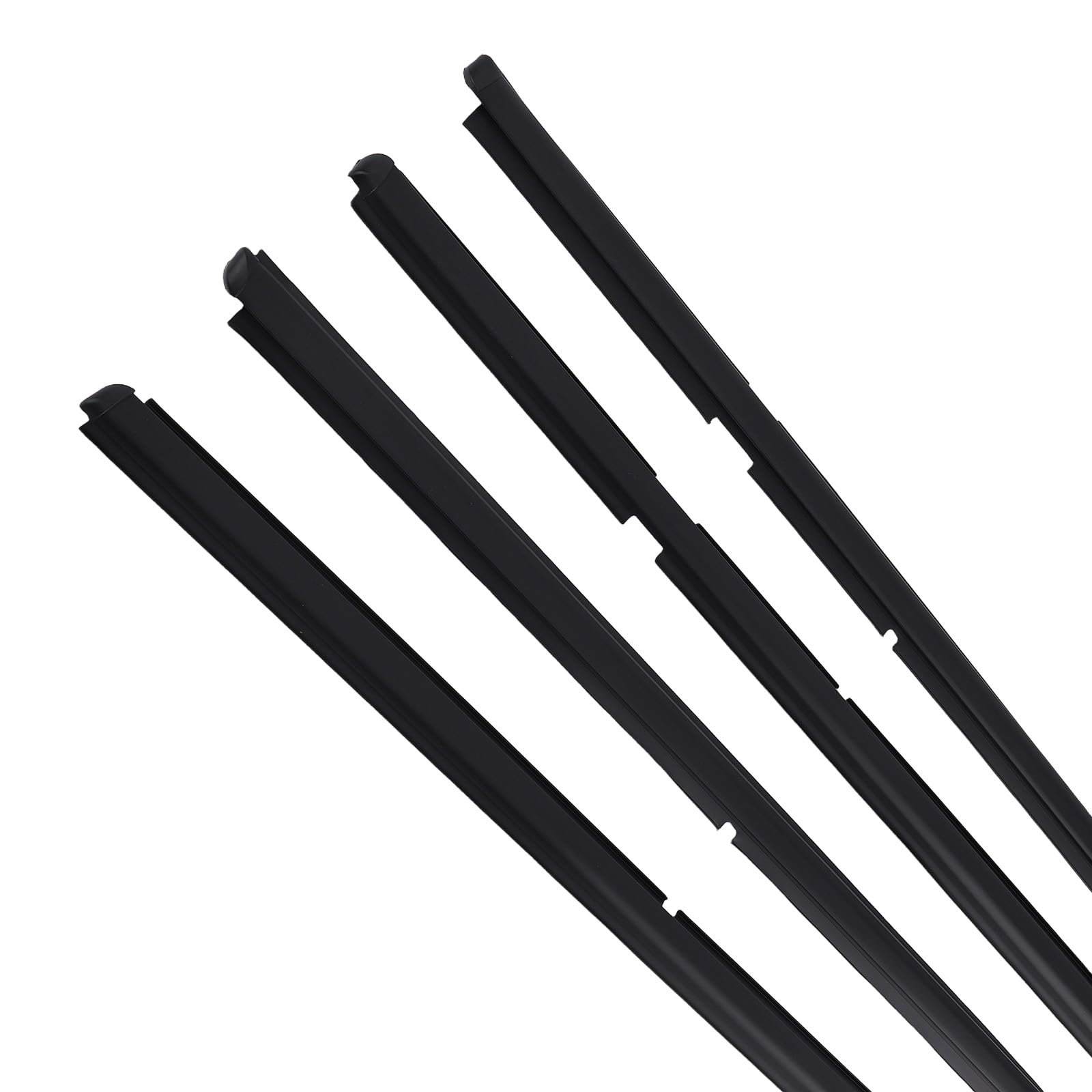 maXpeedingrods 4 x listwy okienne zewnętrzne przód tył do Je-ep Grand Cherokee 1999-2004 55135879AF 55135878AF