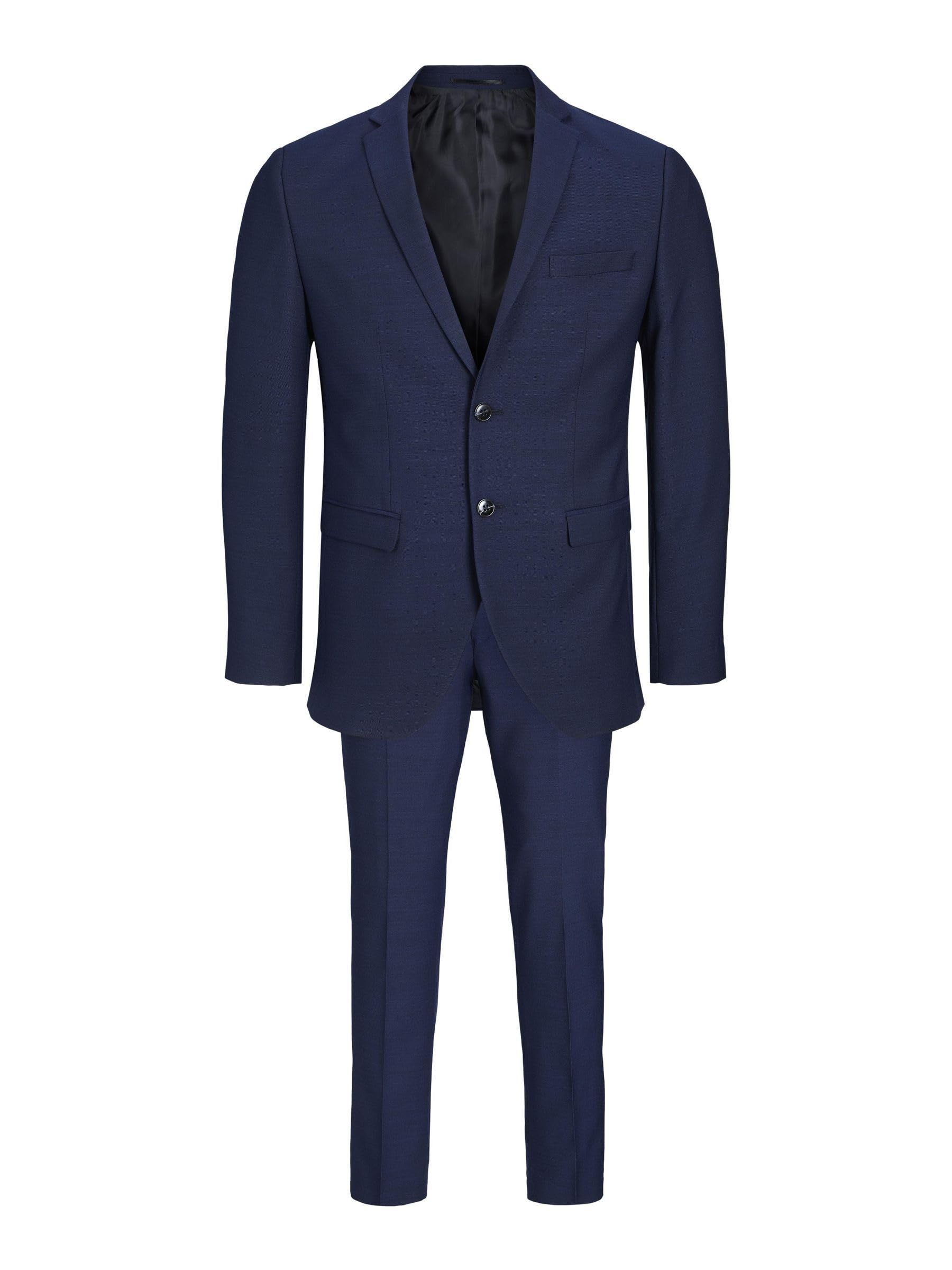 Jack & Jones Men's Jprsolaris Suit Noos Anz ge, Medieval Blue, 42 UK