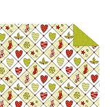 De celulosa fresca Ursus 13704601 Tradition - Caja de cartón, diseño navideño