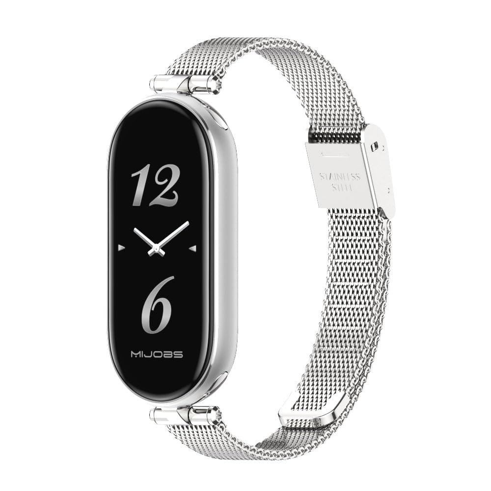 MIJOBS Strap for Xiaomi Mi Band 10/9/8 Breathable Replacement Strap for Mi Fit Band 9 SmartWatch Straps Wristband Bracelet for Women Men