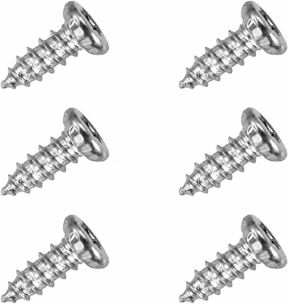 00151703 Dishwasher Screws for Bosch, Stainless Steel Fasteners 6PK
