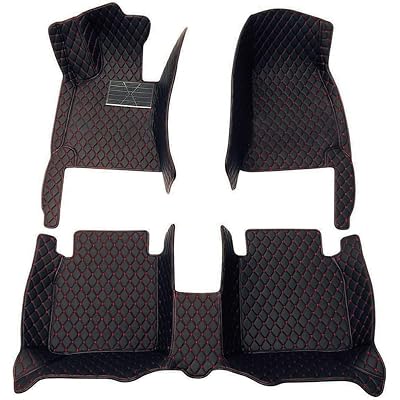 Car Leather Floor Mats for Ford Mustang Mach-E 2020 2021 2022 2023, full coverage, non-slip, waterproof, carry carry car accessories, C