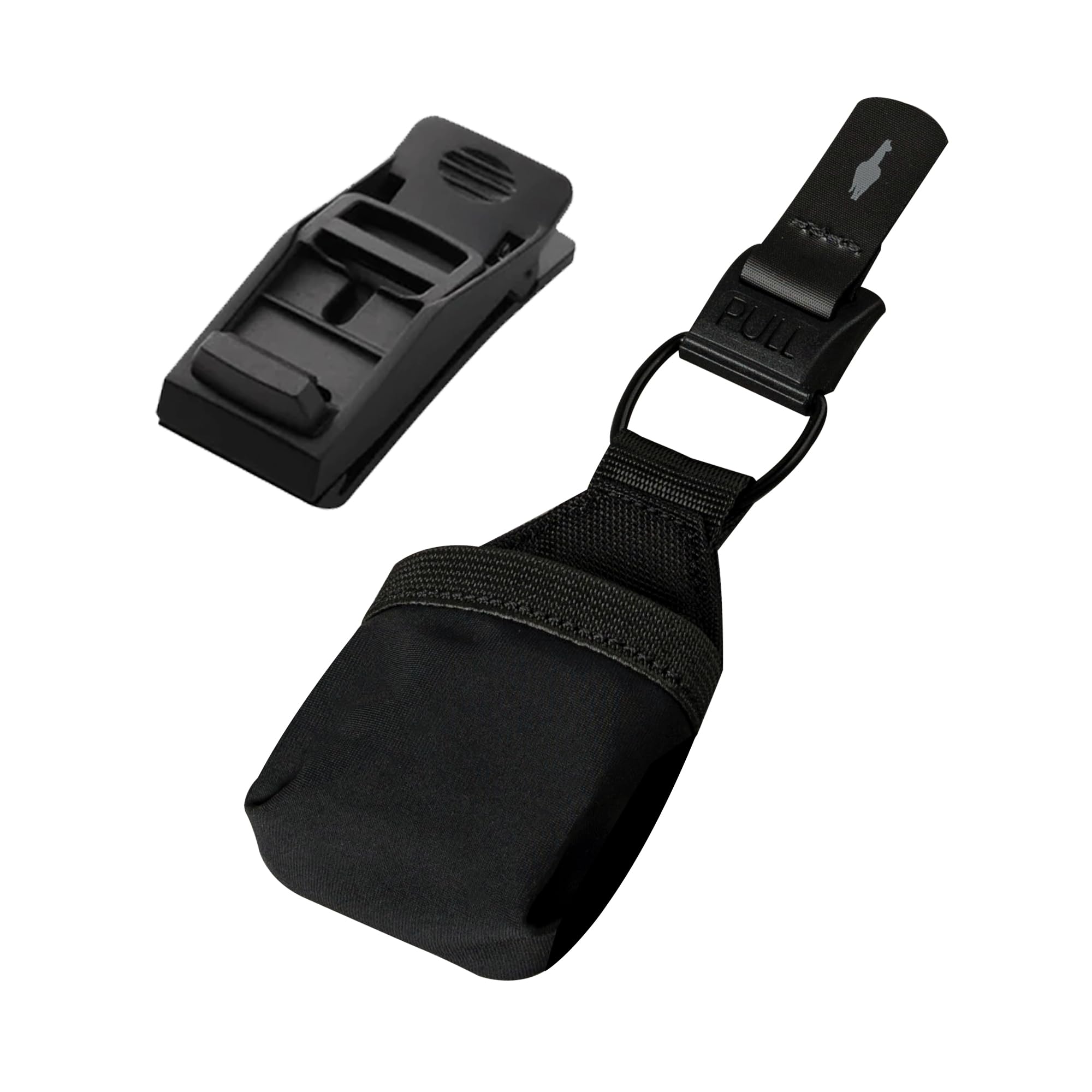 ALPAKA HUB Earbuds Pouch - Magnetyczne etui na słuchawki | Clip HUB Fidlock, rozszerzalna kieszeń kompatybilna z AirPods Pro, szybki dostęp, ochrona
