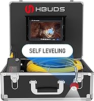 Vista 9 de Cámara de alcantarillado, cámaras de tubería de drenaje autonivelantes con contador de metros, batería de 12V 4500mAh, luz de cámara serpiente