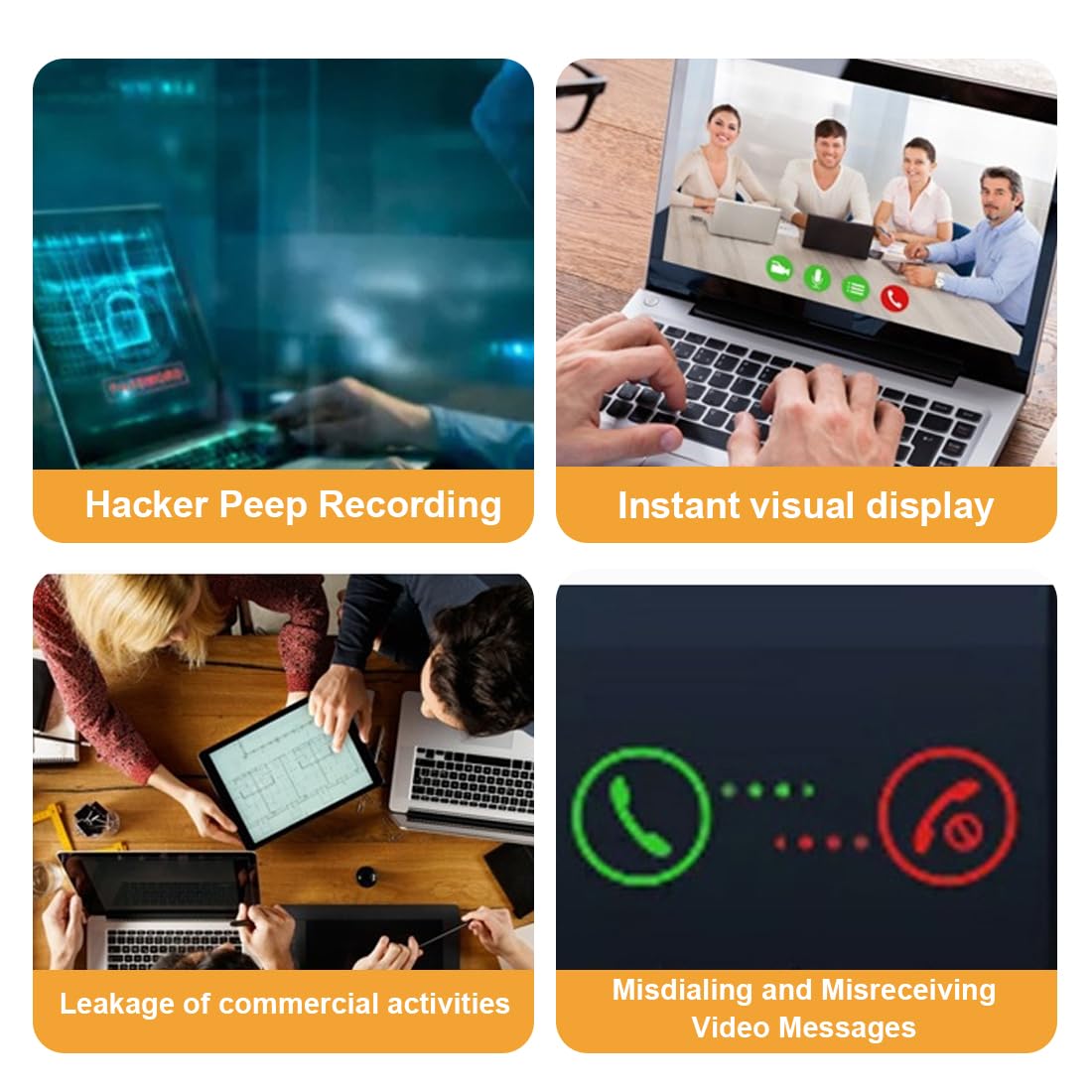 MMOBIEL 6 Pcs Universal Webcam Cover Couverture De Webcam