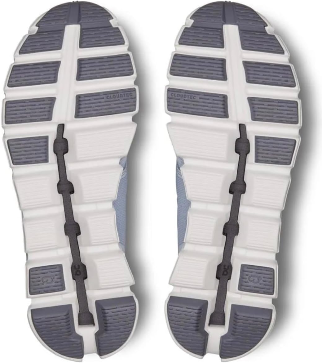 On Women's Cloud 5 Sneakers, Heather/Fossil, 9.5 Medium US - Image 3