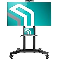 ONKRON Supporto TV da Pavimento 32-75 pollici, Carico totale 60 kg