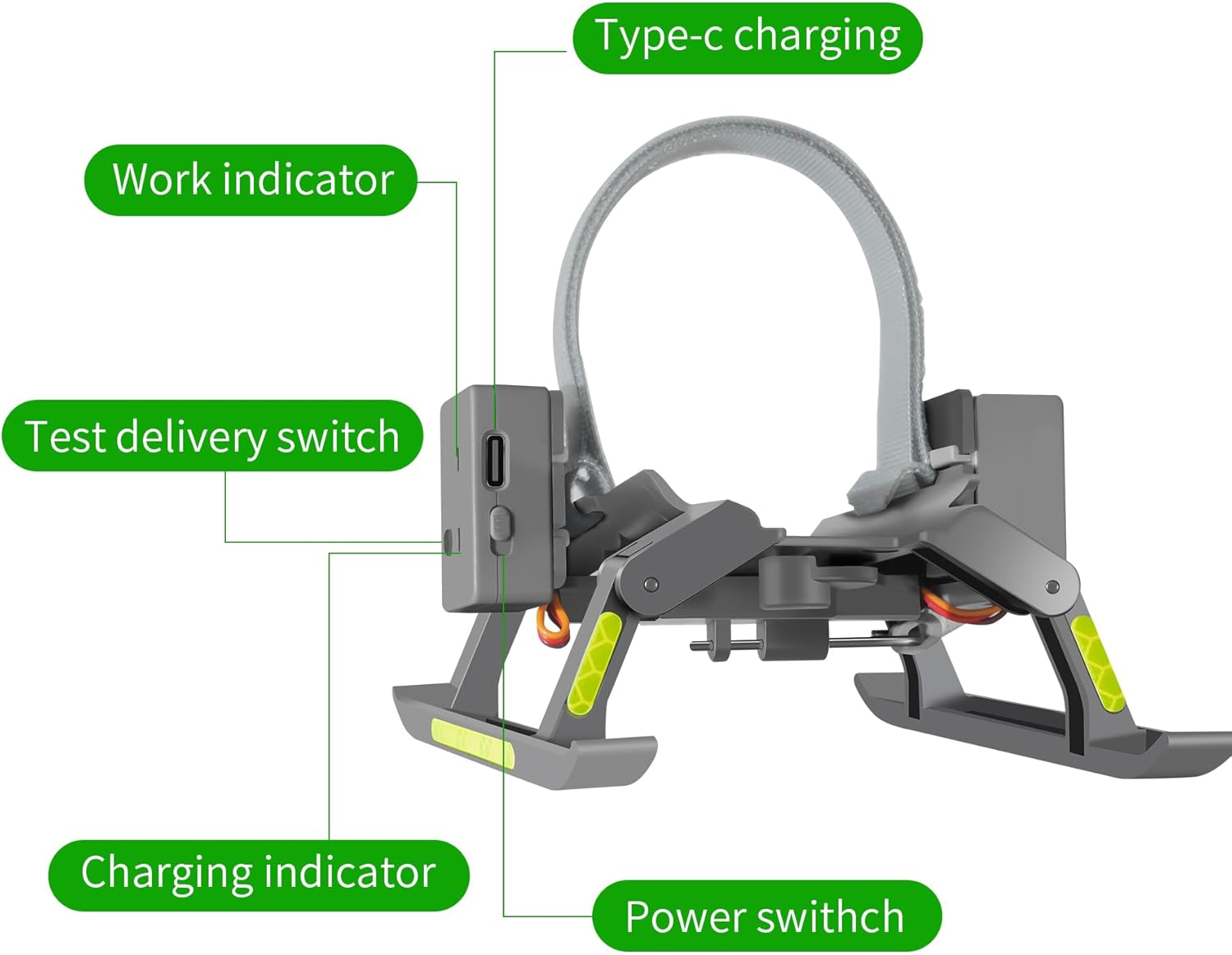 Release and Drop Device System for DJI Mavic 4 Pro Drone,Droper Fishing Hook Release Device Kit,Payload Delivery Accessories
