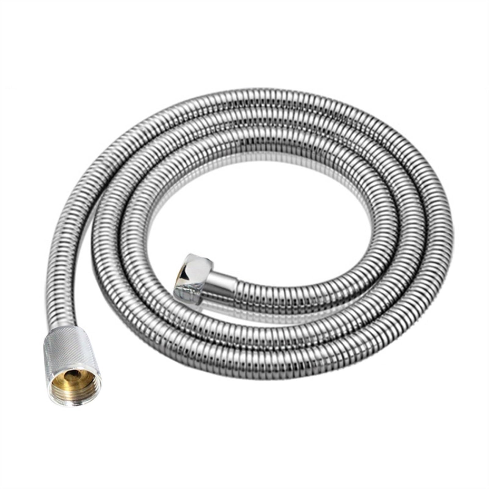 Manguera de Ducha Universal Suave y Flexible Tubería de Agua Lluvia de Lluvia Ordinaria Ducha cromada Ducha Cuarto de baño Accesorios de Manguera Decoración del hogar Manguera Flexo (Color : 2M)