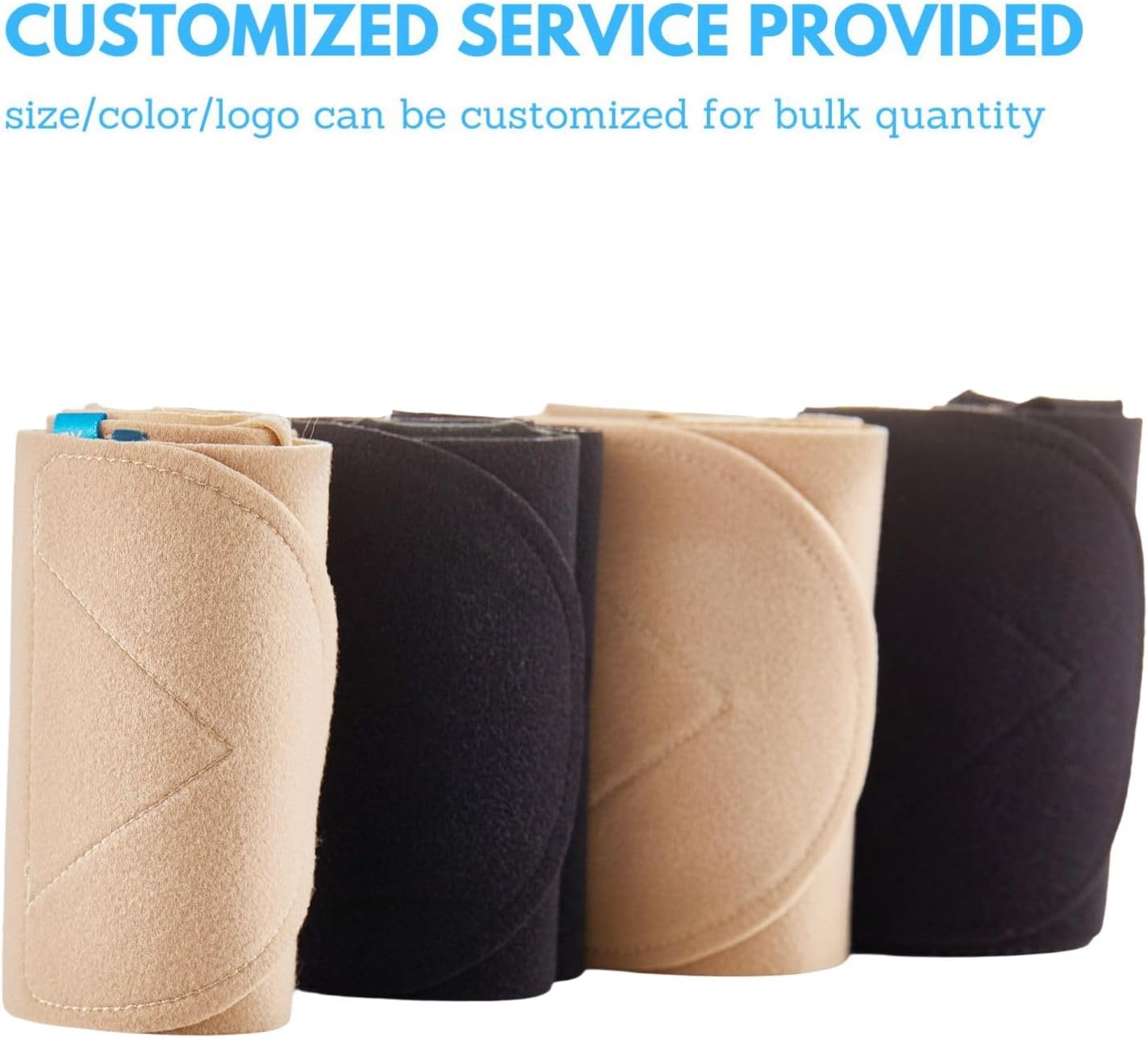 2-Pocket Microphone Belt Breathable & Stretchy Mic Belts for Theatre, Reliable Mic Pack Belt with Dual Storage