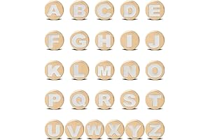 Bling Gold Letter Decoration Charms Jewelry Findings for DIY Jewelry Making -...