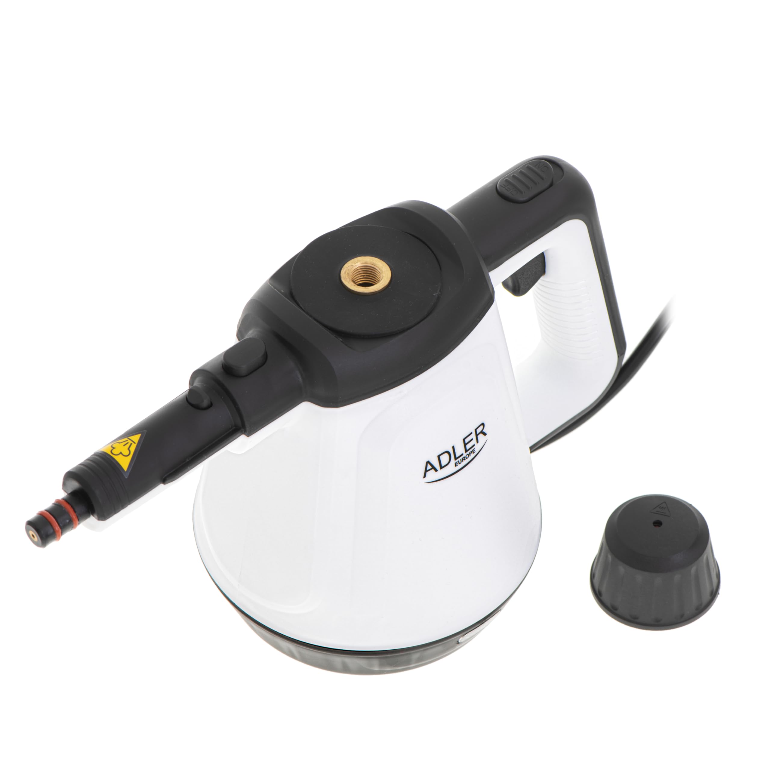 Adler AD7038 Limpiador Vapor Presión 2000W 44 g/min 450ml 12 Accesorios