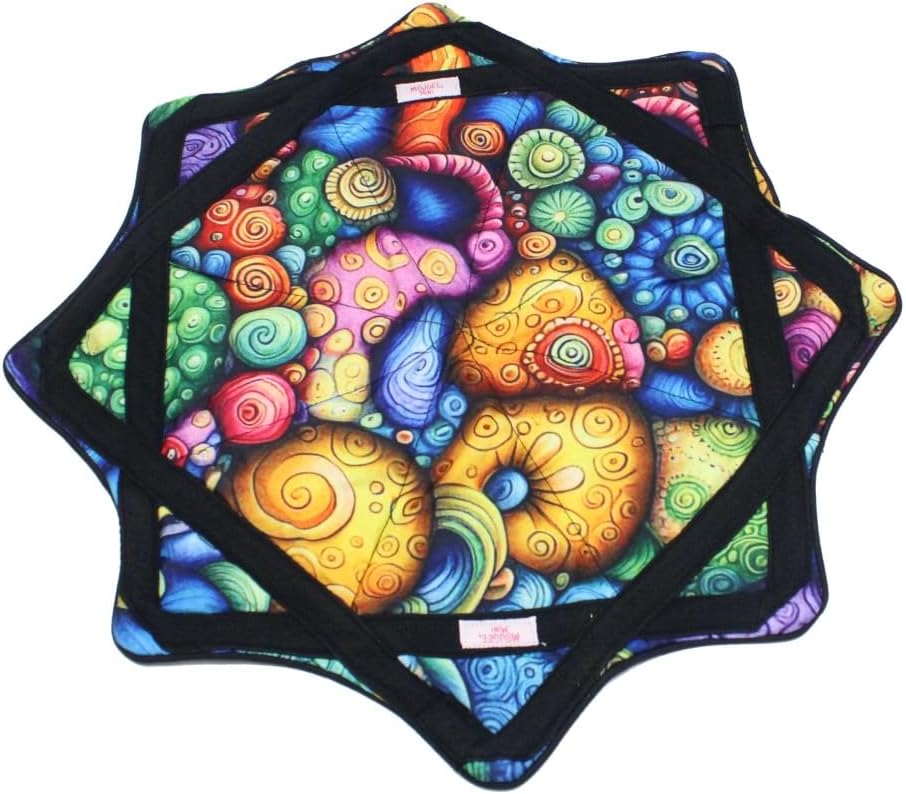 Mougee Mini Star Flow Star - 24" Diameter - Smaller Size for Smaller Hands and Easier Spinning (Delicious Mini - EON Design Collection)