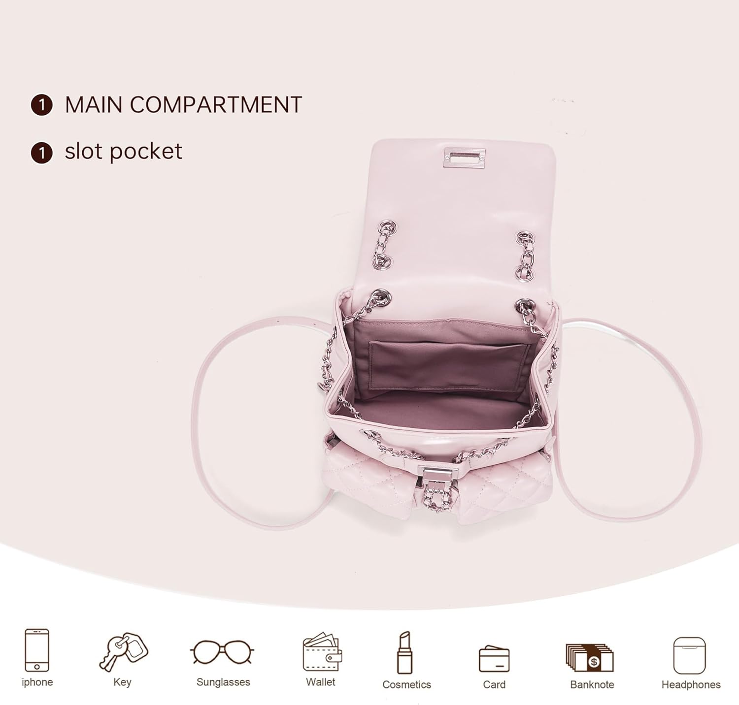 Leather Backpack Purse for Women Fashion Multipurpose Design Handbag Ladies Shoulder Bags Travel Backpack Brown